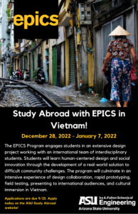 Study abroad with EPICS in Vietnam