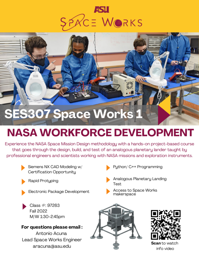 SES 307 Space Works 1 fall 2022