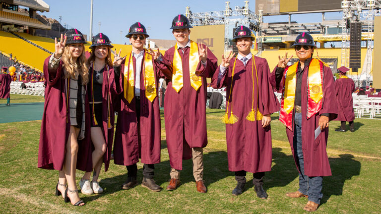 Grads celebrate at Fulton Schools Convocation.