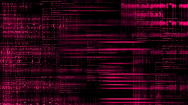 Coding on top of a dark background