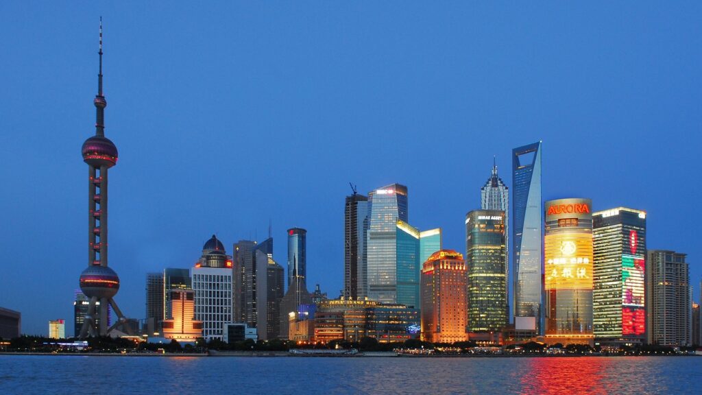 Shanghai skyline