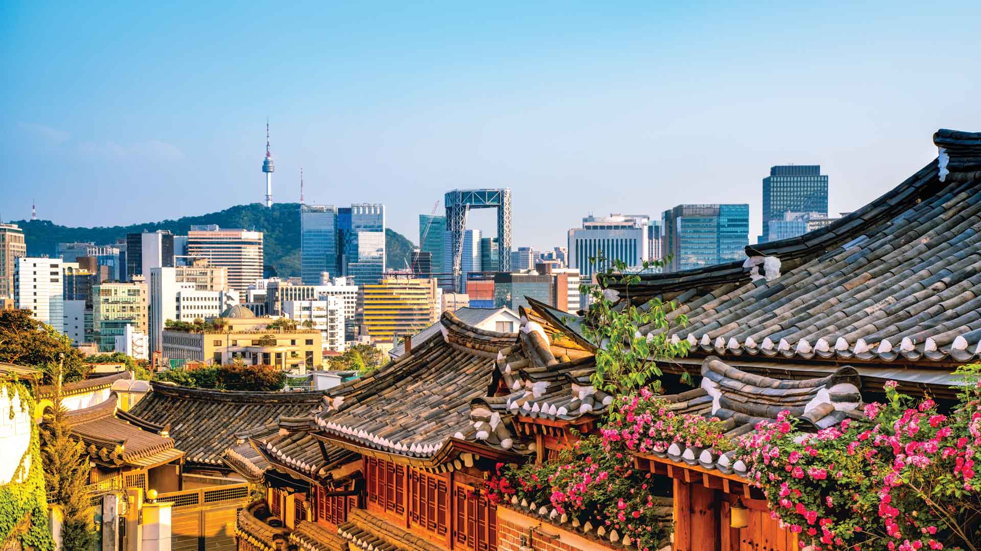 A Korean skyline