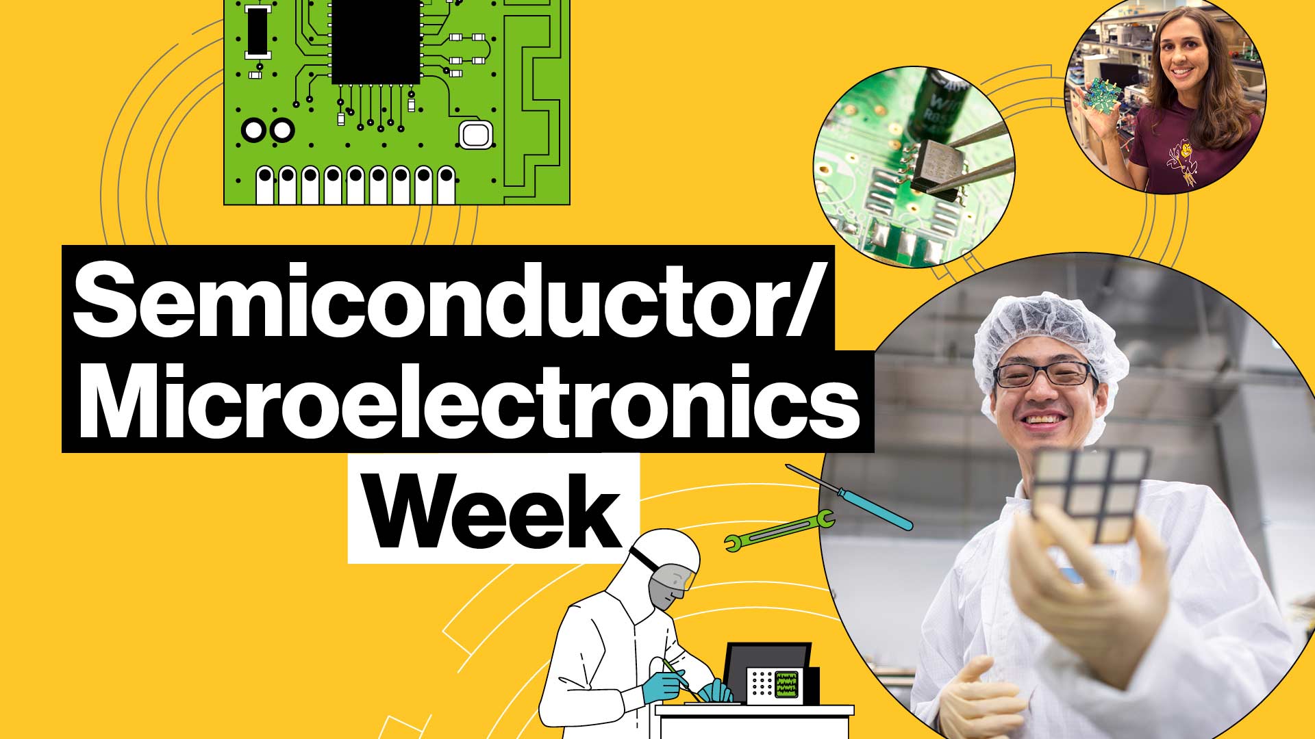 Semiconductor/microelectronics week graphic