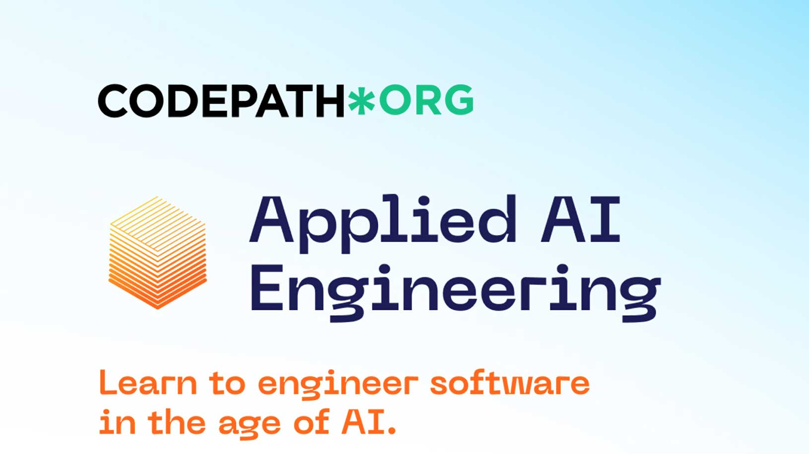 CodePath.org Applied AI Engineering: Learn to engineer software in the age of AI.