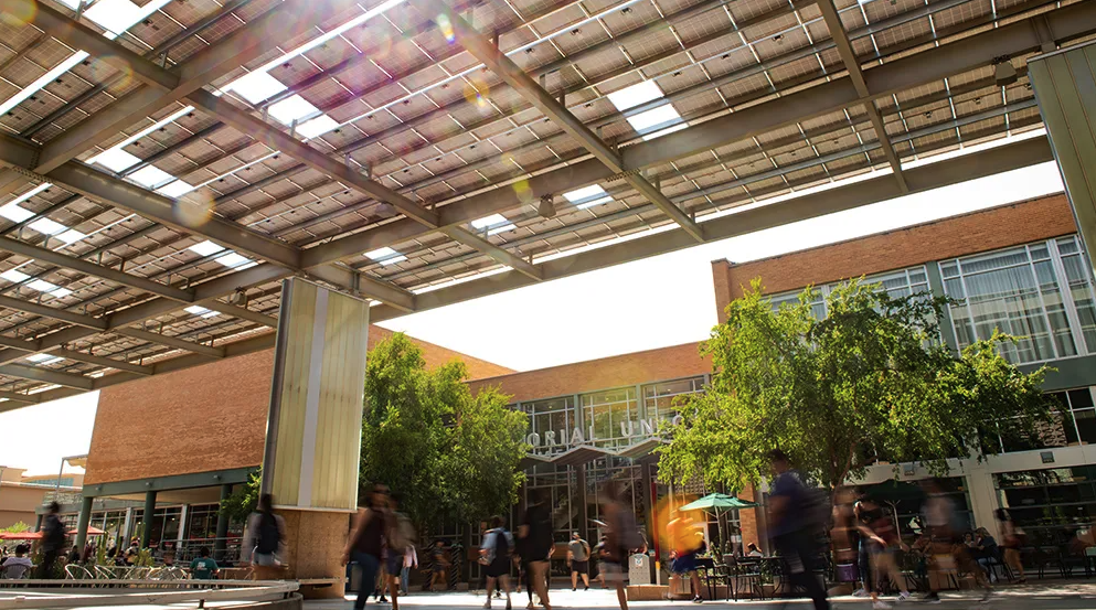 Memorial Union at Arizona State University Tempe campus.